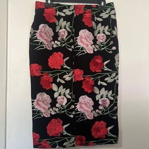 Embroidered skirt